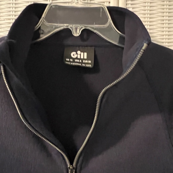 Outdoor Women’s Knit Fleece Jacket, size 8, Navy - Picture 2 of 5